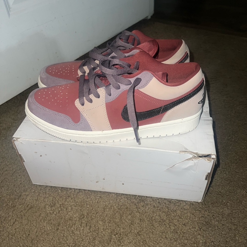 Pink/Purple womens Jordan one
